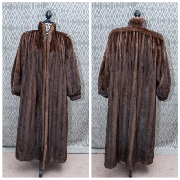 Jackets & Blazers - Authentic Mink Full Length Fur Coat